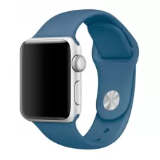 Силиконовый ремешок для Apple Watch 42/44/45 mm Sport Band ХМУРОЕ НЕБО