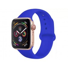 Силиконовый ремешок для Apple Watch 38/40/41 mm Sport Band СИНИЙ