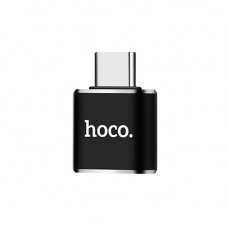  Переходник Hoco USB Type-C / USB   OTG Черный