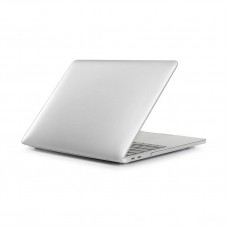 Чехол- накладка пластиковая для MacBook PRO 14.2"  серебро металик