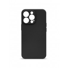 Чехол чёрный матовый силикон с защитой камеры   для iPhone 12 Pro MAX