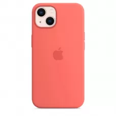 Чехол Apple MagSafe для iPhone 13, SILICONE CASE, Pink Pomelo / Розовый помело
