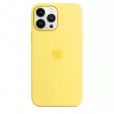 Чехол Apple MagSafe для iPhone 13 Pro , SILICONE CASE,  Lemon Zest / Лимонная цедра