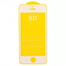 Защитное стекло 9D тех. упак. БЕЛОЕ для iPhone 7/8/ SE (2020) / SE3(2022)  0.33mm