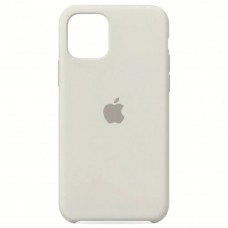 Чехол Apple для iPhone 11, силикон, светло-серый