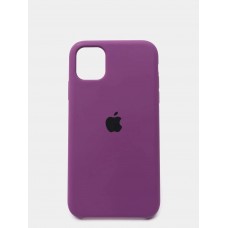 Чехол Apple для iPhone 11, силикон, пурпурный