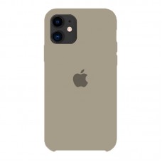 Чехол Apple для iPhone 11, силикон,бежевый