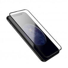 Защитное стекло HOCO nano A12 3D для iPhone 11 PRO MAX /Xs Max/ X MAX с защитным силиконовым бортом