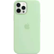 Apple Silicone Case MagSafe для iPhone 12 Pro / 12 (фисташковый)