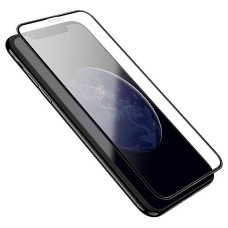 Защитное стекло HOCO nano A12 3D для iPhone 11  /XRс защитным силиконовым бортом