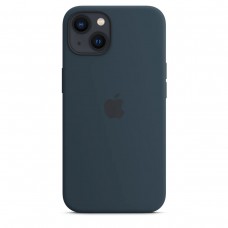 Чехол Apple MagSafe для iPhone 13 mini, SILICONE CASE, Abyss Blue / Синий омут