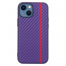 Накладка G-Case Carbon для Apple iPhone 13 mini, фиолетовый