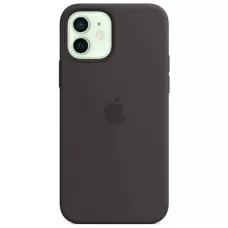 Apple Silicone Case MagSafe для iPhone 12 Pro / 12 (чёрный)
