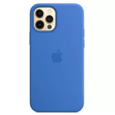 Apple Silicone Case MagSafe для iPhone 12 Pro Max (Капри) 