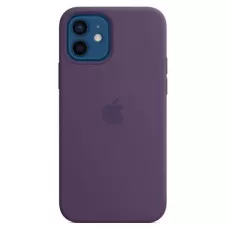 Apple Silicone Case MagSafe для iPhone 12 Pro / 12 ( аметист)
