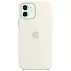 Apple Silicone Case MagSafe для iPhone 12 Pro / 12 (белый)