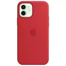 Apple Silicone Case MagSafe для iPhone 12 Pro Max (красный) 