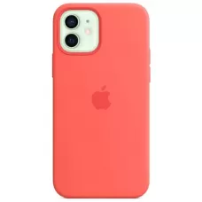 Apple Silicone Case MagSafe для iPhone 12 Pro / 12 (розовый цитрус)